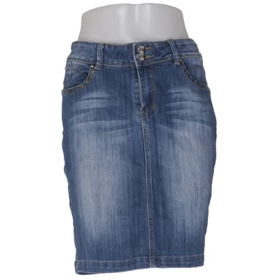 Spijkerrok (Blauw) van Monday Katoen, Elastaan, Polyester