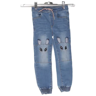 Jeans (Blå) fra Lab Industries by KappAhl Bomuld, Elastan, Polyester