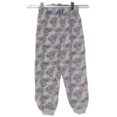 Sweatpants (Gray, Multicolored) from Blaze Cotton, Polyester