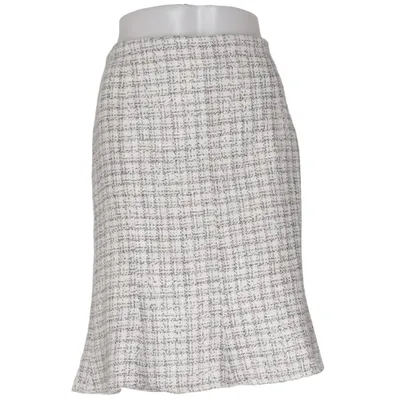 Kjol (Vit, Svart) från Style Akryl, Polyester, Viskos, Ull
