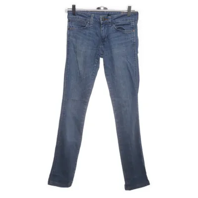 Spijkerbroek (Blauw) van Wrangler Katoen, Elastaan