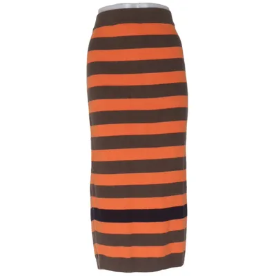 Långkjol (Orange, Brun) från Samoon Polyamid, Viskos, Ull