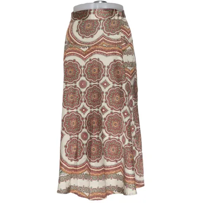 Jupe longue (Beige, Multicolore) de Topshop Petite Polyester