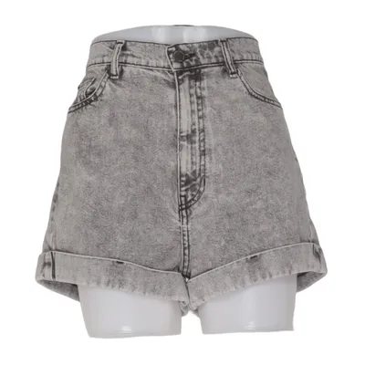 Denim shorts (Gray) from Double Agent