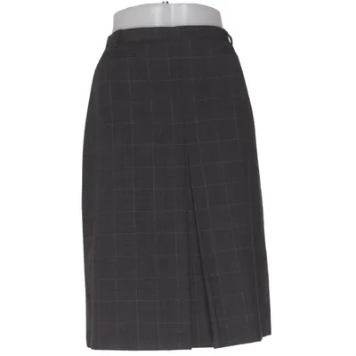 Jupe (Gris) de Birgitta Élasthane, Polyester, Laine