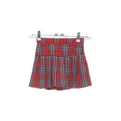 Skirt (Red, Multicolored) from H&M Polyester, Elastane
