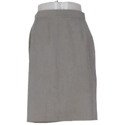 Kjol (Grå) från Getti Polyester, Viskos