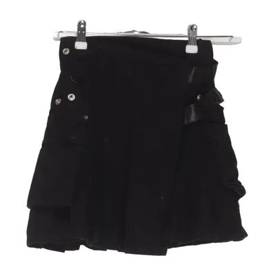 Kilt (Zwart) van Black Premium by EMP Katoen