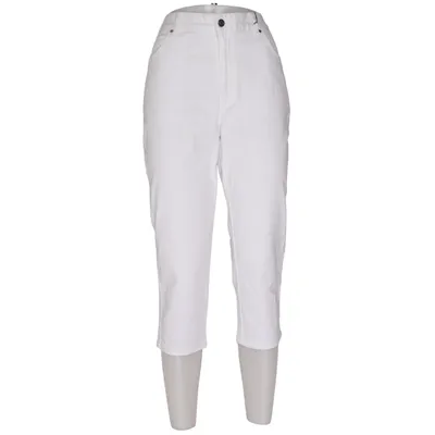 Three-quarter pants (White) from Viveca N Cotton, Elastane