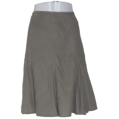 Kjol (Grå) från ESPRIT Collection Bomull, Elastan, Linne, Viskos