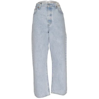 Jeans (Ribcage Straight Ankle) fra Levi Strauss & Co Bomuld