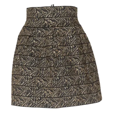 Nederdel (Sort, Beige) fra LM Lulu Polyester