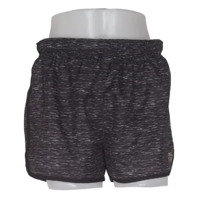Trainingsshorts (Zwart, Grijs) van Crivit Pro Polyester