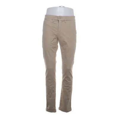 Chinos (Beige) van Dressmann Katoen, Elastaan