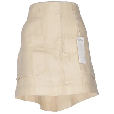 Kjol (Beige) från Arket Bomull, Linne