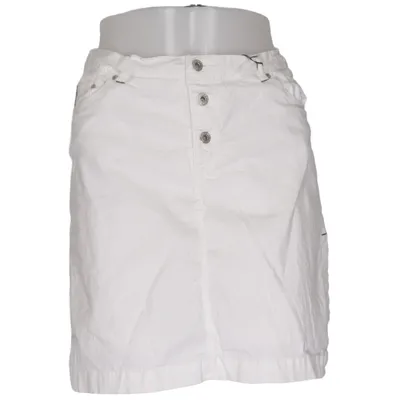 Skort (Hvid) fra Seaside Bomuld, Elastan