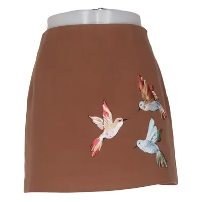 Jupe (ENYO MICROSUEDE MINI SKIRT) de Vero Moda Élasthane, Polyester