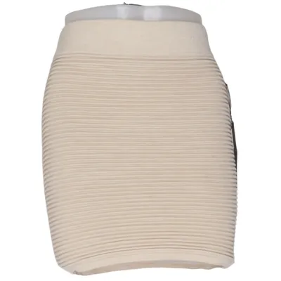 Jupe (Beige) de Poof Couture Coton, Élasthane, Viscose