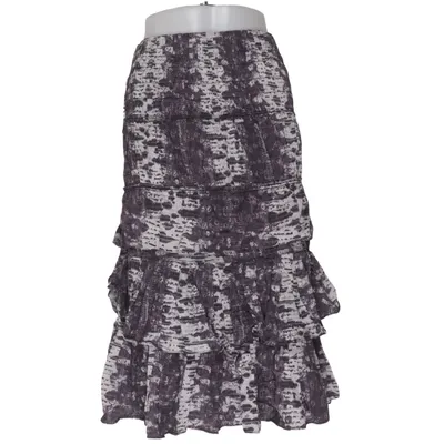 Skirt (Gray, Black) from Isabel Marant pour H&M Silk