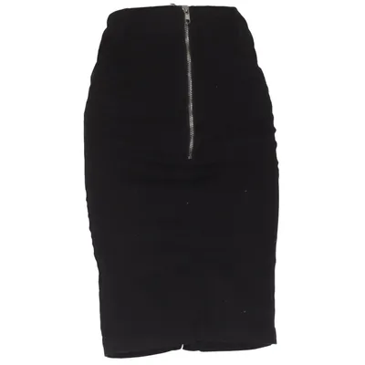 Denim skirt (Black) from Att. Cotton, Elastane