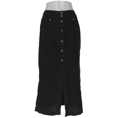 Kjol (Svart) från Casual by Lindex Bomull, Linne