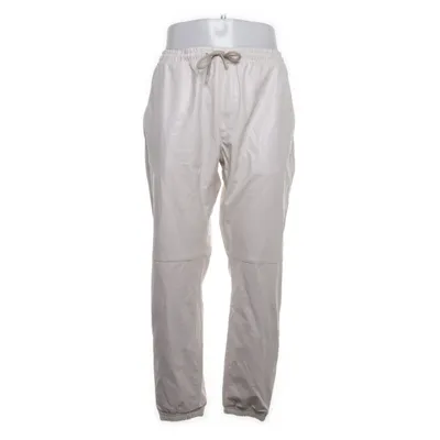 Byxor (Beige, Vit) från Topman Polyester, Polyuretan