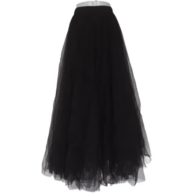 Tule rok (Zwart) van Cathrine Hammel Katoen, Nylon