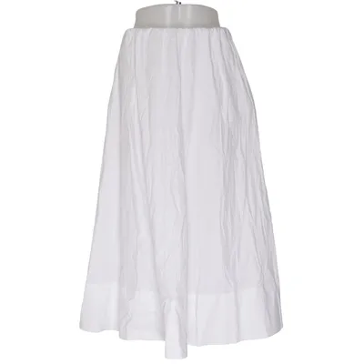 Maxi rok (Wit) van Mango Katoen, Elastaan, Polyamide