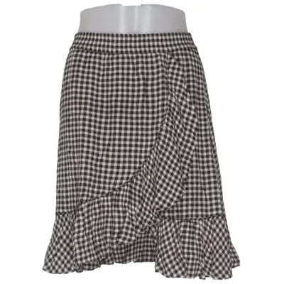 Jupe (Noir, Blanc) de Ganni Viscose