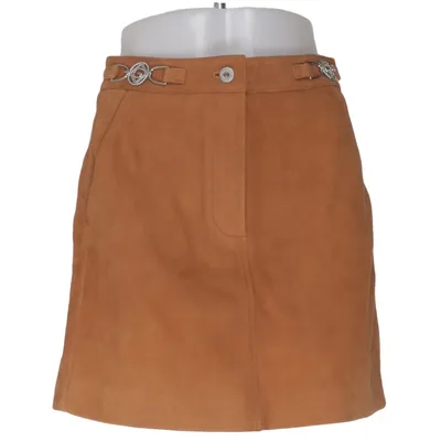 Leather skirt (Brown) from GANT Suede