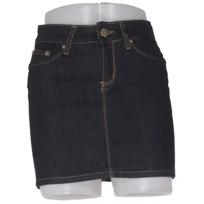 Jupe en jean (Bleu) de Rose Player Coton, Élasthane, Polyester