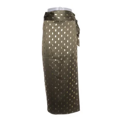 Wrap skirt (Green, Gold) from Never Fully Dressed