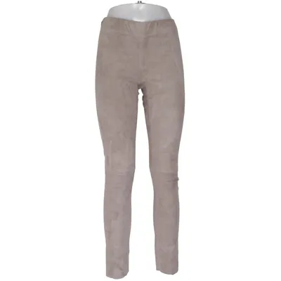 Läderbyxor (Grå) från Joseph Bomull, Elastan