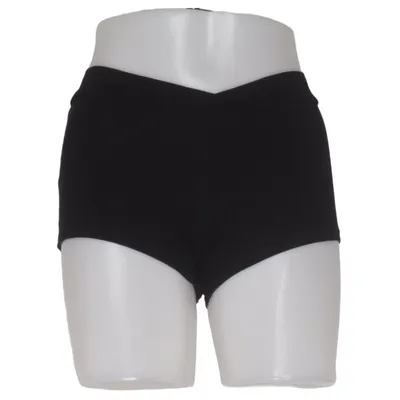 Short de compression (Noir) de Capezio Coton, Élasthane