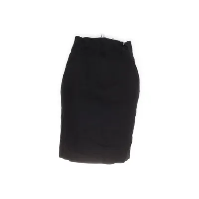 Jupe (Noir) de Globus Essentials Coton, Lin, Tencel