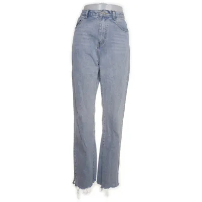 Jeans (Blue) from Momokrom Cotton, Polyester, Viscose