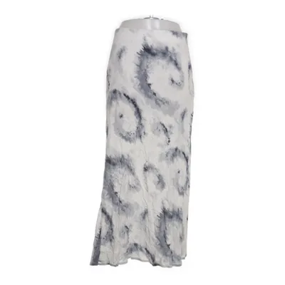 Långkjol (Vit, Blå) från Sinsay Viskos