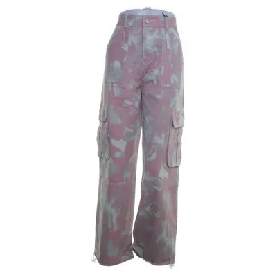 Cargo pants (Gray, Pink) from Super Mode