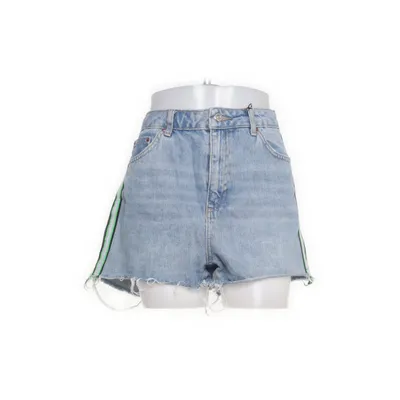 Denim shorts (MOM) van Topshop Moto Katoen, Polyester