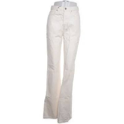 Jeans (Vit) från Never Denim by Bik Bok Bomull, Lyocell