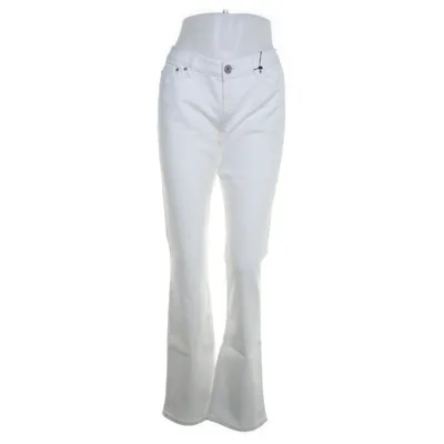 Jeans (Vit) från L.O.G.G by H&M Elastan, Bomull