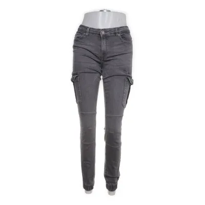 Cargo broek (Grijs) van ONLY Blue Denim Katoen