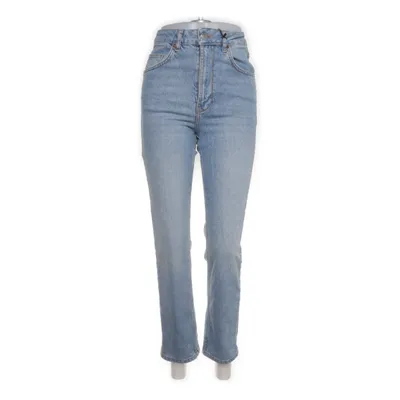Jeans (Blå) fra Never Denim by Bik Bok Bomuld, Elastan, Lyocell