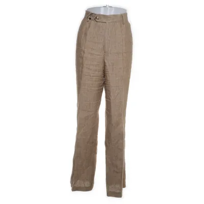 Bukser (Beige) fra SAND Copenhagen Elastan, Linned, Polyester