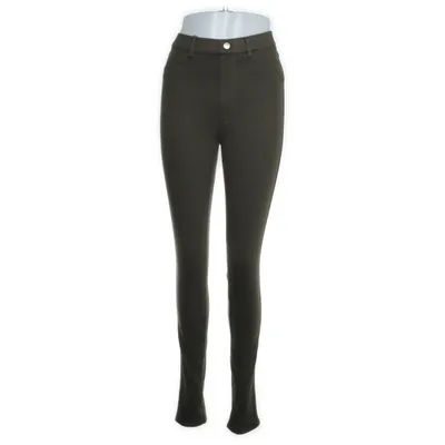 Treggings (Green) from Uniqlo Jeans Acrylic, Cotton, Elastane, Polyester, Viscose