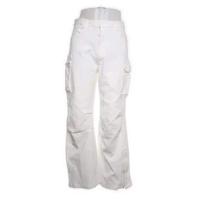 Cargo pants (White) from Paper Moon Cotton, Polyurethane