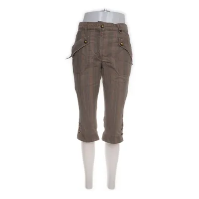 Three-quarter pants (Brown) from Kello Cotton, Polyester