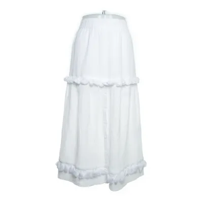 Maxi rok (Wit) van Rodebjer Katoen, Viscose