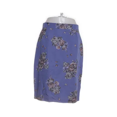 Skirt (Blue, Multicolored) from Good Night Cotton, Linen, Viscose