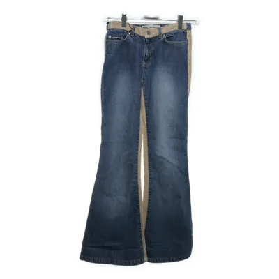 Jeans (Blue, Beige) from Mogul Cotton